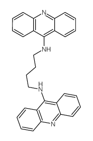 9,9-Tetramethylenediiminodiacridine Structure