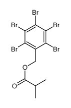 (2,3,4,5,6-pentabromophenyl)methyl 2-methylpropanoate结构式
