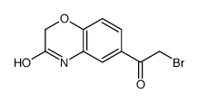 6-(2-Bromoacetyl)-2H-benzo[b][1,4]oxazin-3(4H)-one structure