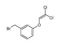 1-(bromomethyl)-3-(2,2-dichloroethenoxy)benzene结构式