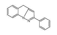 2-phenyl-4H-pyrazolo[1,5-a]indole结构式