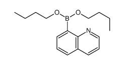 dibutoxy(quinolin-8-yl)borane结构式