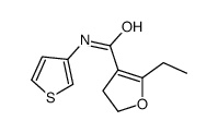 3-Furancarboxamide,2-ethyl-4,5-dihydro-N-3-thienyl-(9CI) structure