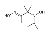 N-tert-butyl-N-(3-hydroxyimino-2-methylbutan-2-yl)hydroxylamine Structure