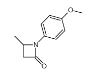1-(4-methoxyphenyl)-4-methylazetidin-2-one结构式