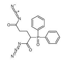 2-diphenylphosphorylpentanedioyl diazide结构式