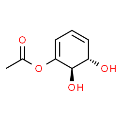 3,5-Cyclohexadiene-1,2,3-triol,3-acetate,(1S,2R)-(9CI) Structure