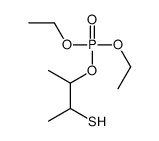 diethyl 3-sulfanylbutan-2-yl phosphate Structure