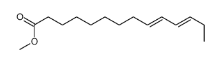 methyl tetradeca-9,11-dienoate结构式