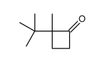 2-tert-butyl-2-methylcyclobutan-1-one Structure