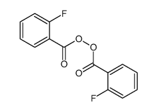 (2-fluorobenzoyl) 2-fluorobenzenecarboperoxoate结构式