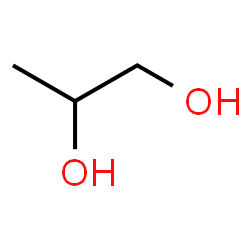 R(-)/S(+)-1,2-Propanediol Structure