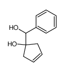 1-(hydroxy-phenyl-methyl)-cyclopent-3-enol Structure