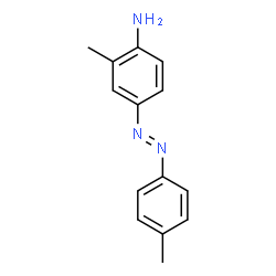 4,3'-Dimethylazobenzen-4'-amine structure