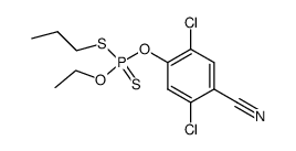 O-ethyl-S-n-propyl-O-(2,5-dichloro-4-cyano-phenyl)-thionothiolphosphate Structure