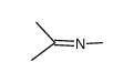 N-methyl-isopropyliden-iminium cation Structure