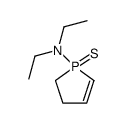 N,N-diethyl-1-sulfanylidene-2,3-dihydro-1λ5-phosphol-1-amine Structure