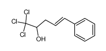 1,1,1-trichloro-5-phenylpent-4-en-2-ol Structure