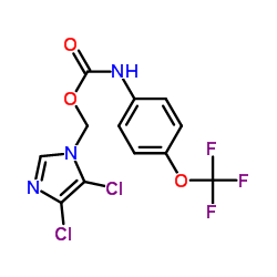 4,5-Dichloro-1-[({[4-(trifluoromethoxy)phenyl]carbamoyl}oxy)methyl]-1H-imidazole picture