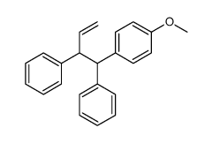 1-(1,2-diphenylbut-3-enyl)-4-methoxybenzene结构式