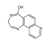 3,4-dihydropyrido[2,3-i][1,4]benzodiazepin-5-one Structure