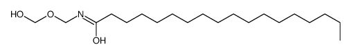 N-(hydroxymethoxymethyl)octadecanamide Structure