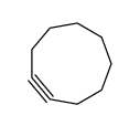 Cyclononyne. structure