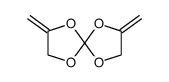 2,7-dimethylene-1,4,6,9-tetraoxaspiro[4.4]nonane Structure