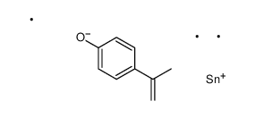 trimethyl-(4-prop-1-en-2-ylphenoxy)stannane结构式
