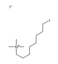 8-iodooctyl(trimethyl)azanium,iodide结构式