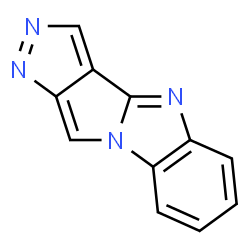 Pyrazolo[4,3:3,4]pyrrolo[1,2-a]benzimidazole (9CI) Structure