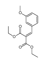 3-Methoxybenzylidenemalonic acid diethyl ester structure