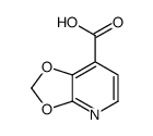 [1,3]dioxolo[4,5-b]pyridine-7-carboxylic acid结构式