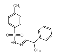 4-methyl-N-(2-phenylpropylideneamino)benzenesulfonamide结构式