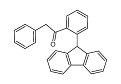 1-(2-(9H-fluoren-9-yl)phenyl)-2-phenylethanone结构式