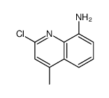 2-chloro-4-methylquinolin-8-amine Structure