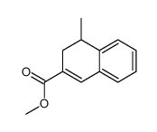 methyl 4-methyl-3,4-dihydronaphthalene-2-carboxylate结构式