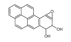 Benzo(a)pyrene 7,8-dihydrodiol-9,10-epoxide Structure