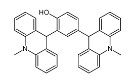 2,4-bis(10-methyl-9H-acridin-9-yl)phenol Structure