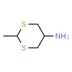 1,3-Dithian-5-amine,2-methyl-(9CI)结构式