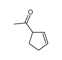 Ethanone, 1-(2-cyclopenten-1-yl)- (9CI)结构式