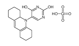 5-(1,2,3,4,5,6,7,8-octahydroacridin-10-yl)-1H-pyrimidine-2,4-dione per chlorate结构式