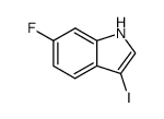 6-fluoro-3-iodoindole Structure