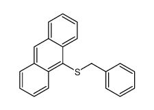 9-benzylsulfanylanthracene Structure