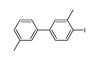 4-iodo-3,3'-dimethyl-1,1'-biphenyl结构式