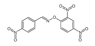 (E)-4-nitrobenzaldehydeO-(2,4-dinitrophenyl) oxime Structure