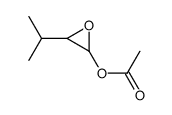 3-isopropyloxiran-2-yl acetate结构式