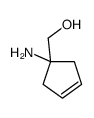 (1-aminocyclopent-3-en-1-yl)methanol Structure