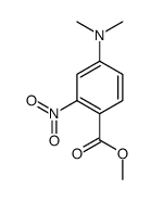 methyl 4-(dimethylamino)-2-nitrobenzoate结构式