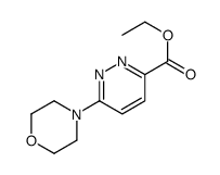 ethyl 6-morpholin-4-ylpyridazine-3-carboxylate Structure